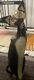 Vintage Hand Made Wooden Cat Figurine One Of A Kind