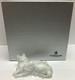 Vintage Lalique Paris Crystal Happy And Heggie Chat Frosted Cats Figurine Mint