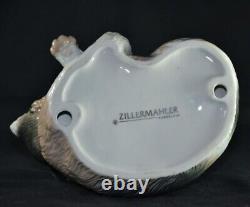 Vintage Porcelain Figurine Figure Cat Siamese Animal Statue Marked Deco
