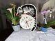 Vintage Rare Bk Liban Cat Klock Clock Animal Kat Works Vg Shape