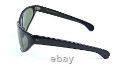 Vintage Shiled Sunglasses Cat Eye 1950's Unisex Black Frame Green Medium Mint