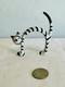Vtg 1950's Art Deco Chodziez Porcelain Cat Made In Poland Hand Painted