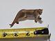 Vtg Hagen Renaker Walking Cougar, Mountain Lion, Wild Cat Figurine Retired Htf