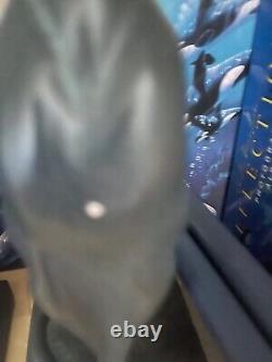 Vtg MCM black Panther sculpture bookend sleek art deco style DANEY AUSTIN PROD