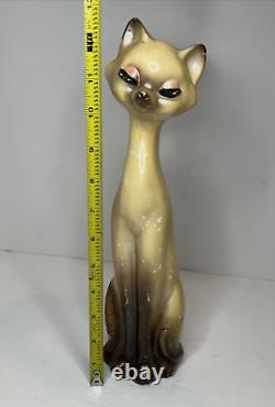 Vtg Porcelain Ceramic Siamese Cat Figurine/Planter Lot of 5 Lefton Napco Japan
