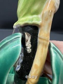 WILL GEORGE California Pottery Rare Art Deco Ashtray Guy Paddling Boat