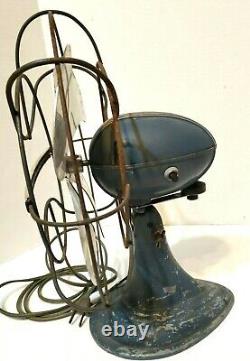 Westinghouse Electric Fan Art Deco Works Cat No 10LA 4 Blade Vintage 1950s