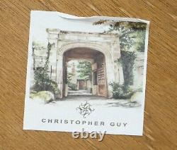 1 De 2 Rrp £ 2850 Christopher Guy Gold & Silver Leaf Gilt Bois Miroirs