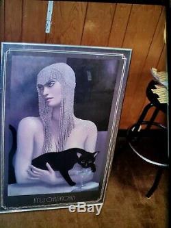 2 J. M. W. Chrzanoska Art Déco Femmes 1-vin En Verre 2-tenant Cat Chaque 28 X 43