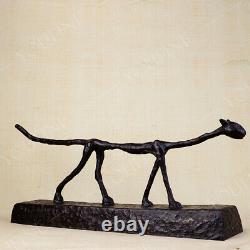 70cm Bronze Cat Statue Giacometti Bronze Sculpture Pour Décoration Maison Cadeaux D'ornement