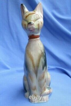 Art Déco Siamese Cat 9 Decanter Allemagne