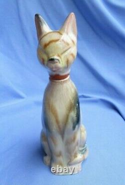 Art Déco Siamese Cat 9 Decanter Allemagne