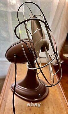 Art Déco vintage Westinghouse ventilateur électrique à 4 pales CAT. #10 LO 2 Part # 35441