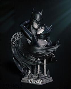 Batman et Catwoman Buste Figurine 3D Impression Modèle non Peint GK Kit Sculpture vierge