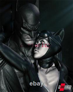 Batman et Catwoman Buste Figurine d'impression 3D Modèle non peint GK Kit de sculpture vierge