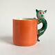 Beyer & Bock C. 1920 Art Déco Coupe Du Manche De Chat Tasse Excellente