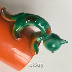 Beyer & Bock C. 1920 Art Déco Coupe Du Manche De Chat Tasse Excellente