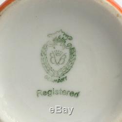 Beyer & Bock C. 1920 Art Déco Coupe Du Manche De Chat Tasse Excellente