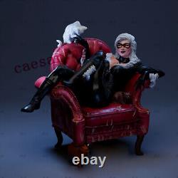 Canapé Chat Noir Version 3D Impression Figure Model GK Kit non peint en stock