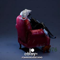 Canapé Chat Noir Version Impression 3D Modèle de Figure Non Peint Kit GK en Stock