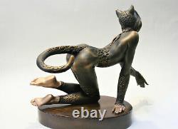 Cat & Mouse Sculpture Original Auteur Sculpture Worldwide Shipping