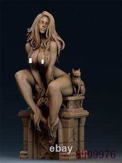 Chat noir DC Figurine d'impression 3D Modèle non peint GK Kit vierge Sculpture Nouveau stock