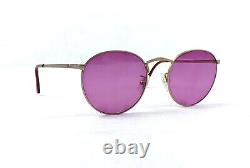 Classic Logo Paris Sanglasses 70s Vintage Art Deco Purple Lenses Original France