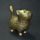 Décoration En Bronze De Statue De Chat En Fonte Fine, Jolie Collection D'art De Chat En Bronze, Beau Cadeau