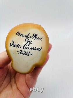 FENTON VICKI CURREN (HP) UNIQUE assis chat signé FLAW 1 sur 1