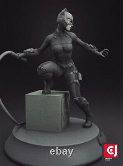 Femme Chat Impression 3D Figurine Non Peinte Kit Modèle GK Nouveau Jouet Chaud En Stock