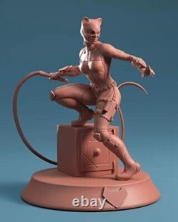 Femme Chat Impression 3D Figurine Non Peinte Kit Modèle GK Nouveau Jouet Chaud En Stock
