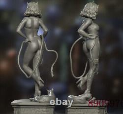 Femme chat Figurine en impression 3D Modèle non peint Sculpture GK Kit vierge Nouveau en stock