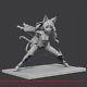 Figurine Mana Cat Girl 1/12 1/8 1/6 1/4 Maquette Non Peinte Kit De Garage Impression 3d