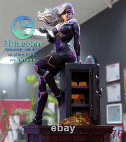 Figurine de Chat Noir DC en impression 3D Modèle non peint GK Kit vierge Sculpture Nouveau Stock