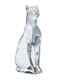 Figurine De Chat Assis égyptien En Cristal Baccarat 764525 France