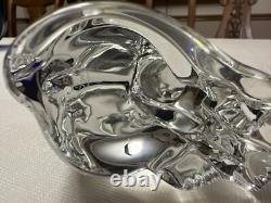 Figurine de chat en cristal Baccarat authentique exquise originale