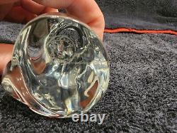Figurine de chat en verre Baccarat Crystal Élégante et Moderne Style Art Déco