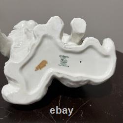 Figurine de chatons blancs en porcelaine antique HUTSCHENREUTHER Selb Allemagne