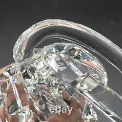 Figurine de guépard en cristal argenté Swarovski 7610NR000001 1994 avec boîte retirée