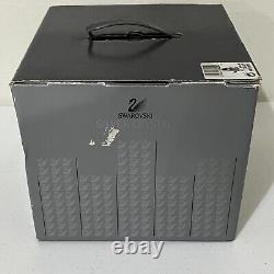Figurine de guépard en cristal argenté Swarovski 7610NR000001 1994 avec boîte retirée