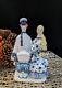 Figurine En Porcelaine Soviétique, Couple Amoureux, Homme Et Femme, Fabrique De Porcelaine De Kyiv