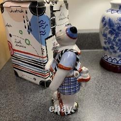 Figurine en porcelaine de chat TOMCAT de la famille Benedikt de Villeroy & Boch avec boîte