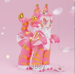 Figurine peinte en édition limitée du modèle de chat Peach d'AMIGOTE DXI, nouveau jouet chaud en stock.