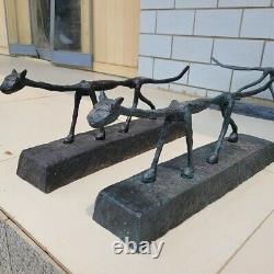 Giacometti Le Chat Bronze Sculpture Diegos The Cat Famous Statue Accueil Décor Art