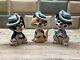 Lorna Bailey Figurines De Chat Les Trois Pussketeers Pawthos, Purrthos, Armeow Chat