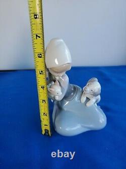 Lladro Petit Friskies #5032 Figurine Neuf dans sa Boîte d'Origine