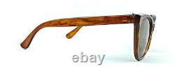 Lunettes De Soleil Vintage Cat Eye 1950's Unisex Aviator Frame Brown Art Deco Non Utilisé