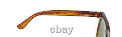 Lunettes De Soleil Vintage Cat Eye 1950's Unisex Aviator Frame Brown Art Deco Non Utilisé