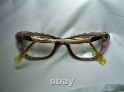 Lunettes De Vue Euroframe Cat's Eye Art Deco Pour Femme, Cadres, Hyper Vintage, Unique