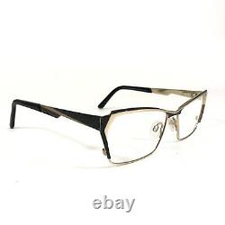 Montures de lunettes Cazal MOD. 4261 COL. 001 Noir Or Œil de Chat Art Déco 55-15-135
